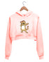 Quirkipedia CAT DAB Cats The classics, Womens Crop Hoodies